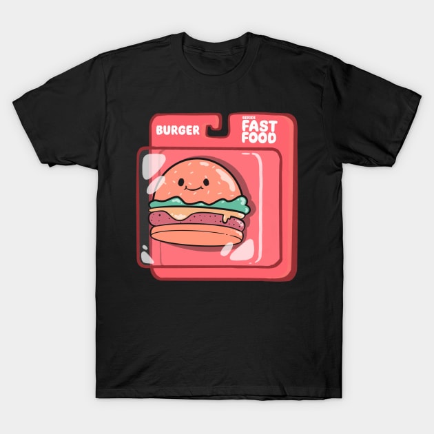 Burger Toys T-Shirt by Artthree Studio